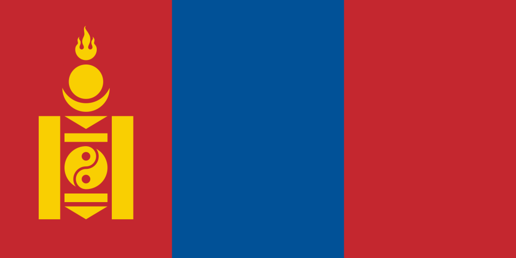 Bandera de Mongolia - Historia